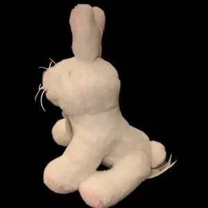 GANZ | Toys | Htf Ganz Soft Spots Easter Pal Daisy White And Pink Bunny ...